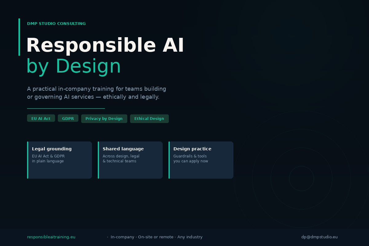Responsible AI by Design