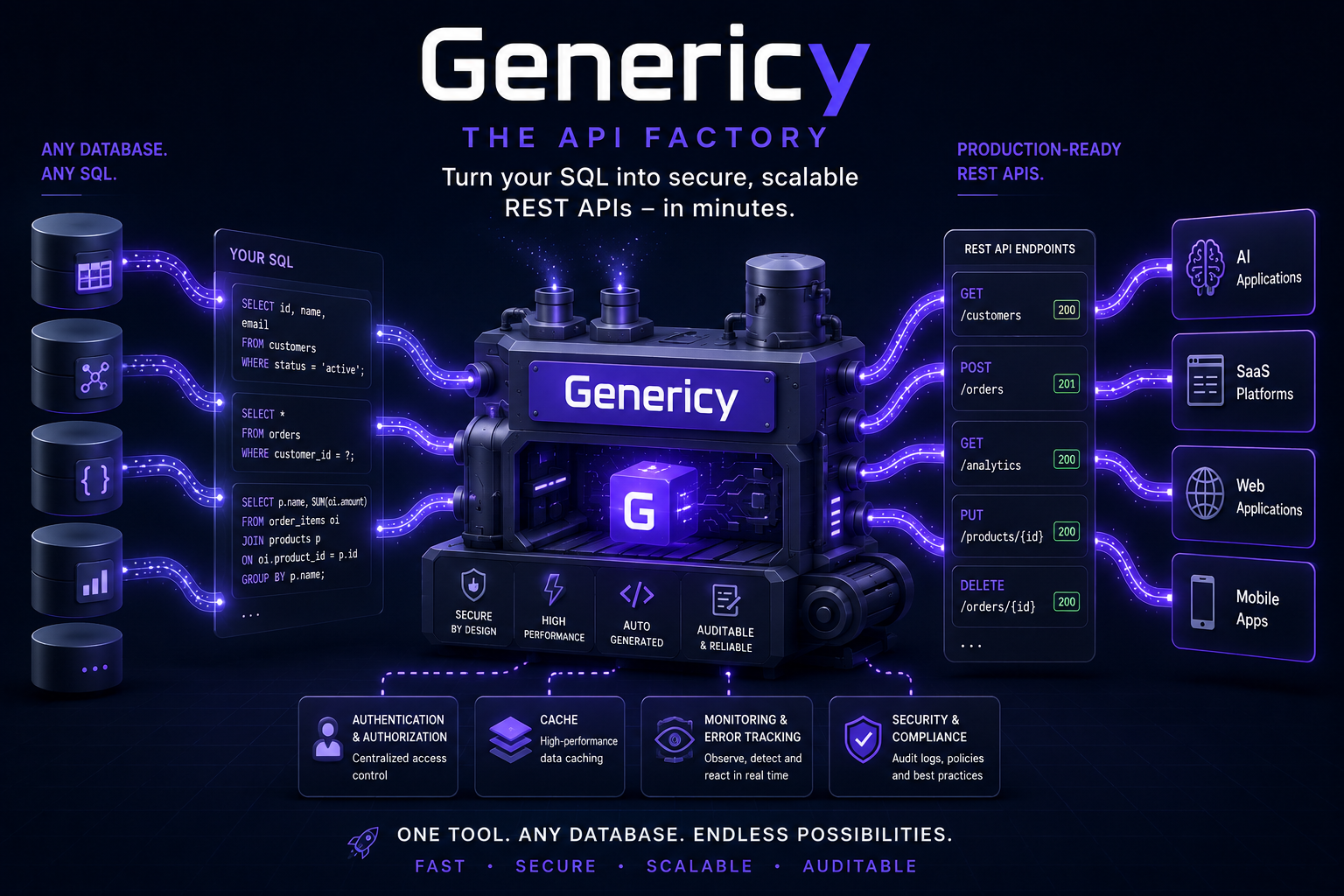Genericity – SQL to REST API