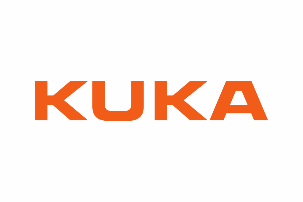 Logo for KUKA.